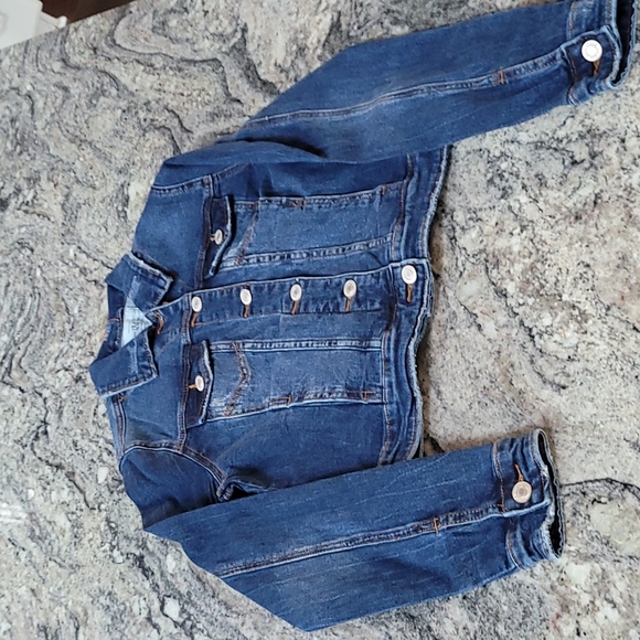 I & M Premium Cropped Jean Jacket sz S - Picture 12 of 17